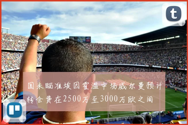 国米瞄准埃因霍温中场威尔曼预计转会费在2500万至3000万欧之间